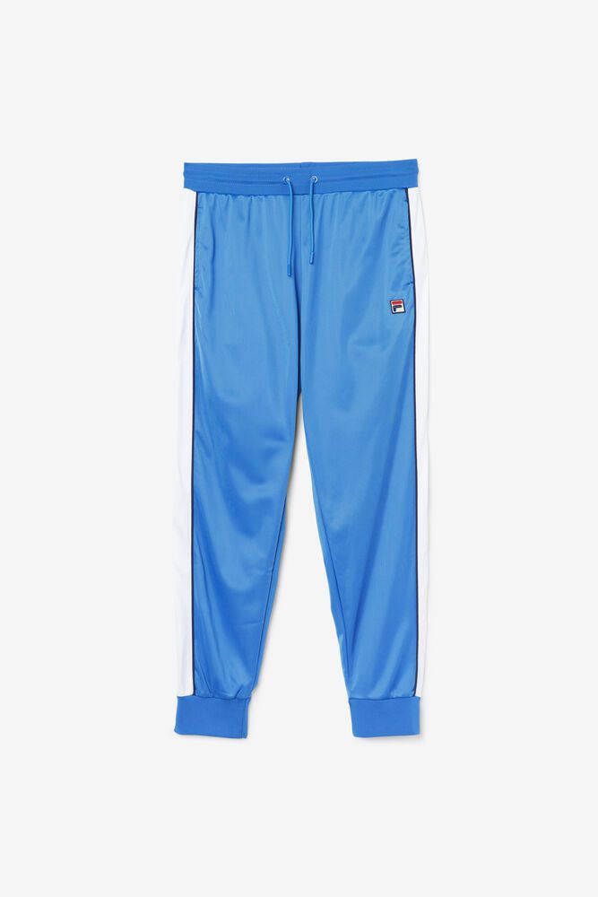 Fila Pants Mens Blue - Elijah Track - Philippines 6980357-QZ